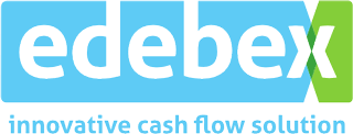 logo de la finetech Ebedex start-up grandissante dans le domaine financier et l'affacturage